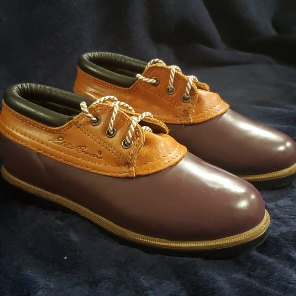 Eddie Bauer Leather Duck Boots